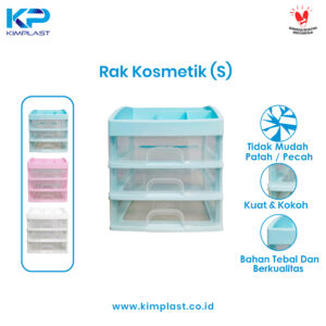 KIMPLAST Rak Kosmetik 3 susun serbaguna
