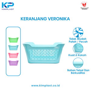 Keranjang Plastik Pakaian Veronica Kimplast